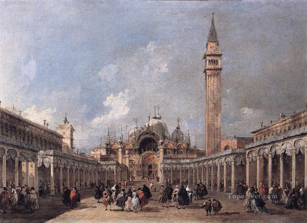 The Feast of the Ascension Venetian School Francesco Guardi Oil Paintings